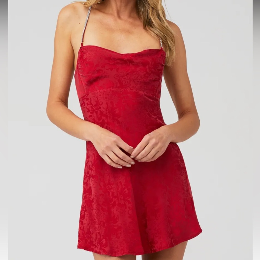 For Love and Lemons Red Dress